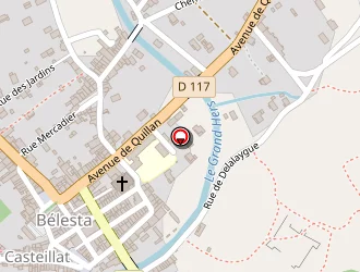 Carte de Rossignol Michel à Bélesta