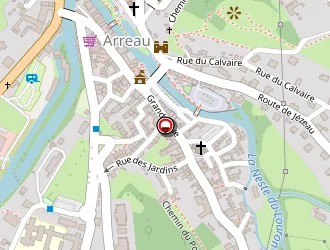 Carte de Petit Casino à Arreau