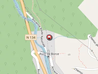 Carte de C.c.a.s Centre Vacances à Etsaut