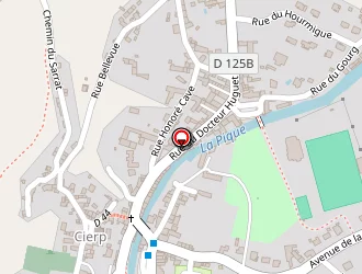 Carte de Cabinet Wiegert à Cierp-gaud