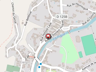 Carte de Villa Clémence à Cierp-gaud