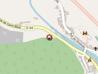 Carte de Ecole Primaire Et Maternelle à Saint-béat