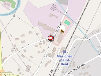 Carte de Matériaux Des Deux Vallées à Marignac