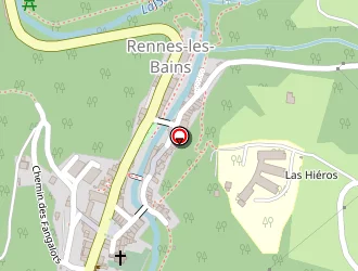 Carte de La Poste à Rennes-les-bains