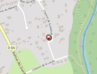 Carte de Nandes à Prayols