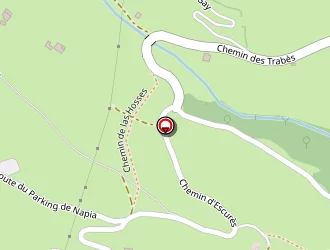 Carte de Boucles Depuis Anapia à Lescun