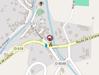 Carte de Terrain De Rugby à Audressein