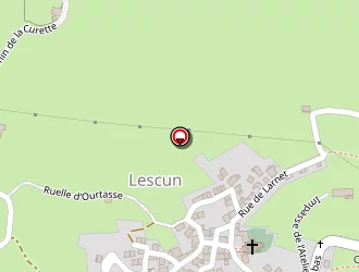 Carte de Etape Du Belvédère à Lescun