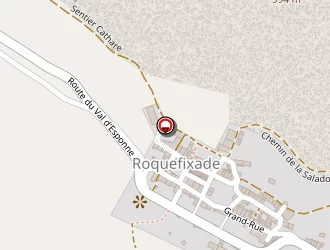 Carte de Allabert à Roquefixade