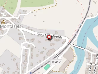 Carte de Guiraud (ets) à Montazels