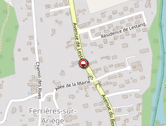 Carte de Edf Energie Midi à Ferrières-sur-ariège