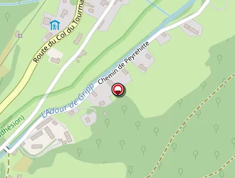 Carte de Les 4 Saisons à Campan