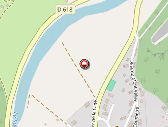 Carte de La Poste à Lacourt