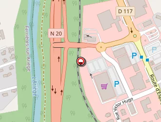 Carte de E.leclerc Drive à Foix