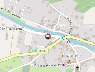 Carte de La Poste à Engomer