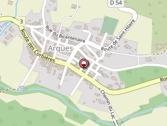 Carte de Saint Ignace à Arques