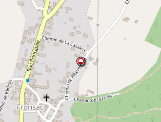 Carte de El Chalet à Fronsac