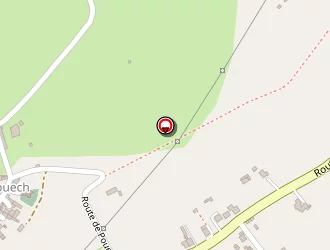 Carte de De Luzenac à Moulis