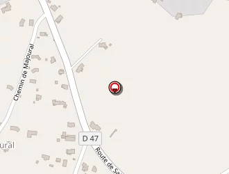 Carte de J G Bati à Ganac