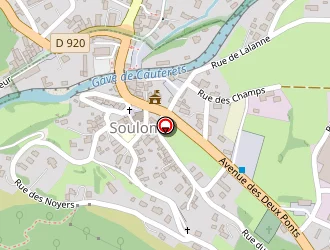 Carte de Immoplus à Soulom