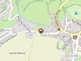 Carte de Au Gîte Du Hôo à Arrens-marsous