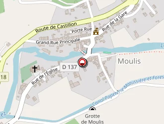 Carte de Bigorre Daniel à Moulis