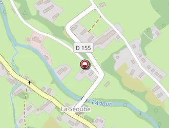 Carte de Auberge La Bergerie à Campan