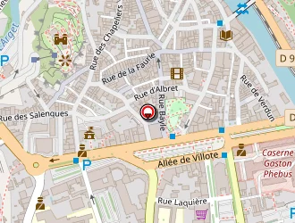 Carte de Chez Elles à Foix