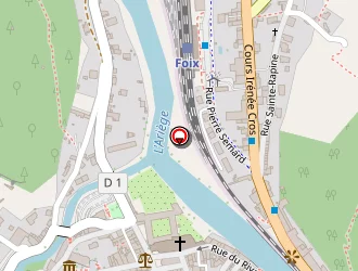 Carte de Gazebo à Foix