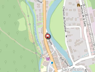 Carte de Sagno Nestor Dépannage à Sarrancolin