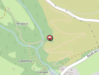 Carte de Camping Lascrouts à Aucun