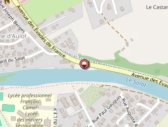 Carte de Martel André à Saint-girons