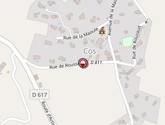 Carte de Regis Virginie à Cos