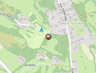 Carte de Brossard Frédéric à Beaucens