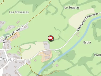 Carte de Camping L'edelweis à Arcizans-dessus