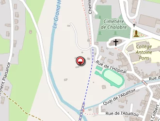 Carte de Hôpital Local à Chalabre