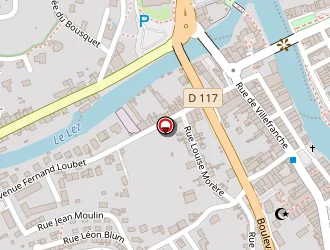 Carte de Delta à Saint-girons