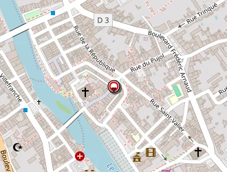 Carte de Singer à Saint-girons