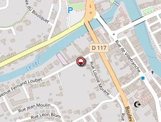 Carte de Espace Redyco à Saint-girons