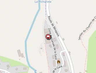 Carte de Centre De Secours à Chalabre