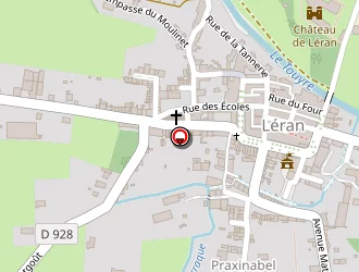 Carte de Tedesco Bernard à Léran