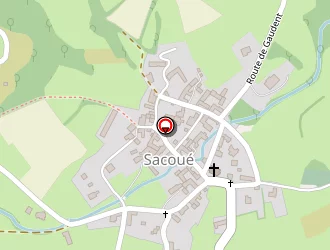 Carte de Ferme Equestre Du Centaure à Sacoué