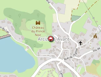 Carte de Dick Raymonde à Arcizans-avant