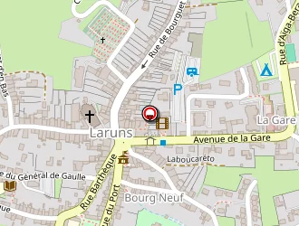 Carte de L'embaradère à Laruns