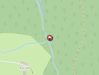 Carte de Raulet à Saint-benoît