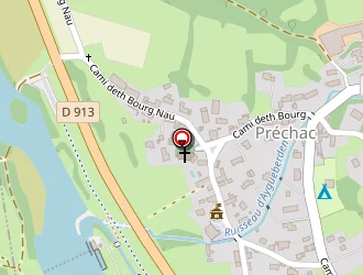 Carte de Authie Matthias à Préchac