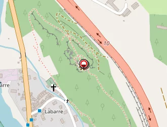 Carte de La Fourchette à Foix