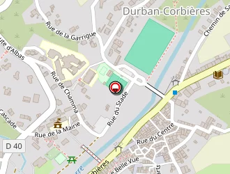 Carte de La Poste à Durban-corbières