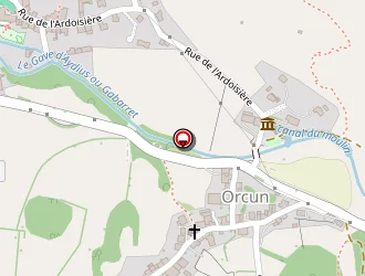 Carte de Centre Des Finances Publiques à Bedous