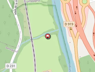 Carte de Stade René Ferré à Vernajoul